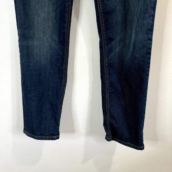 Levi's Levi Strauss Jeans Mens Size 34 x 32 Straight Leg Dark Wash Denim - Picture 3 of 12